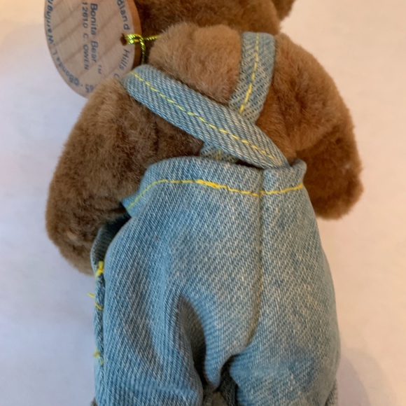 Bonita Bear little boy brown bear with demon overalls - Picture 4 of 6